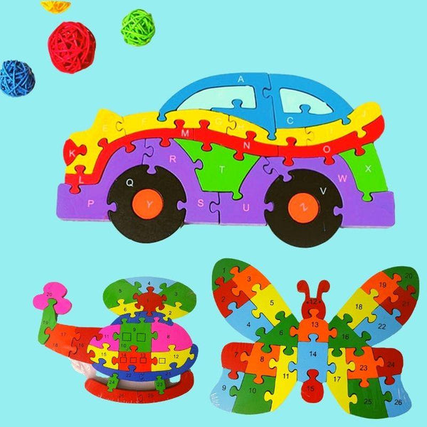 3D Jigsaw Puzzle Game Wooden