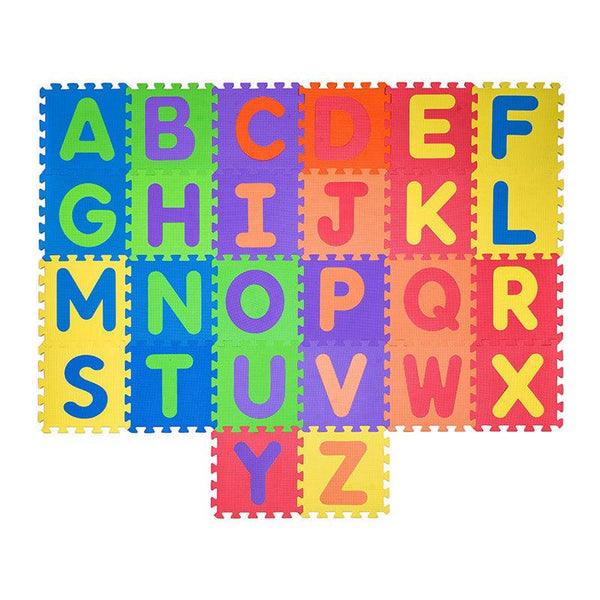 ABC Tiles Floor Puzzle Eva Mat 26 Piece 10" x 10"