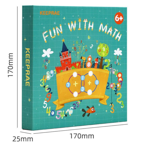 KEEPRAE Fun With Math Board Game