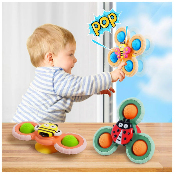 SUCTION CUP SPINNER TOYS