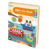 Magnetic Book Interesting Puzzles of Vehicles