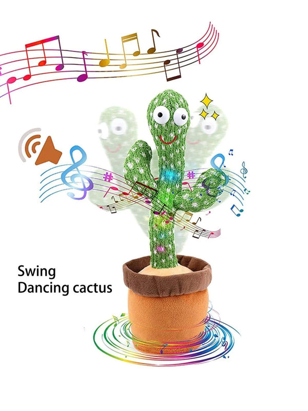 Cute Dancing and Talking Cactus Toy