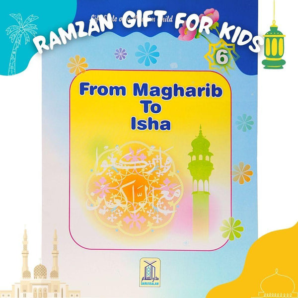 Daily Routine Prayer Islamic Book Set for Kids -English