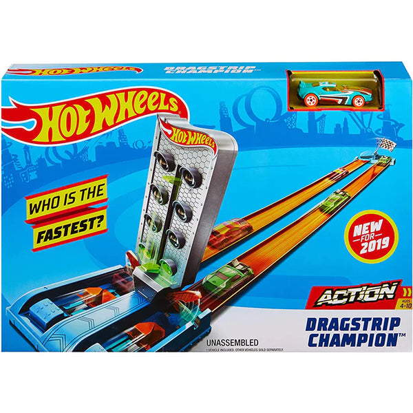 Hot Wheels Track GBF82 Dragstrip champion Play Set
