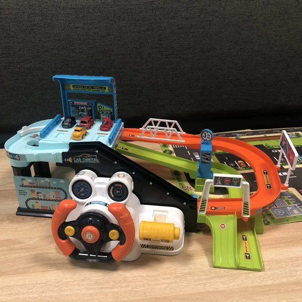 Urban Building Rail Track Car