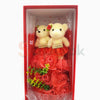 Medium Size Decoration Teddy Bear Flower Bouquet With Lovely to Little Teddy Bears