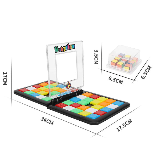 2 Player Racing Cube Puzzle Game