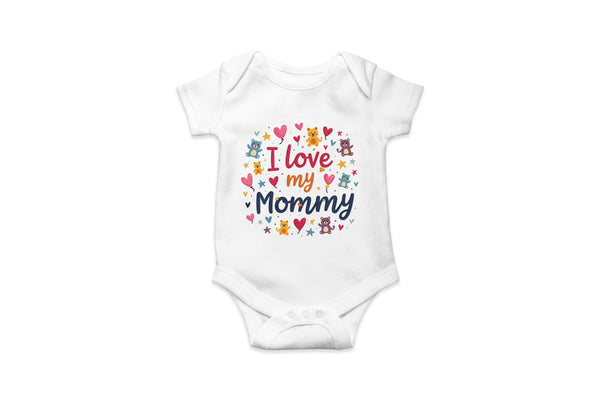 "I love my mommy" Baby Romper