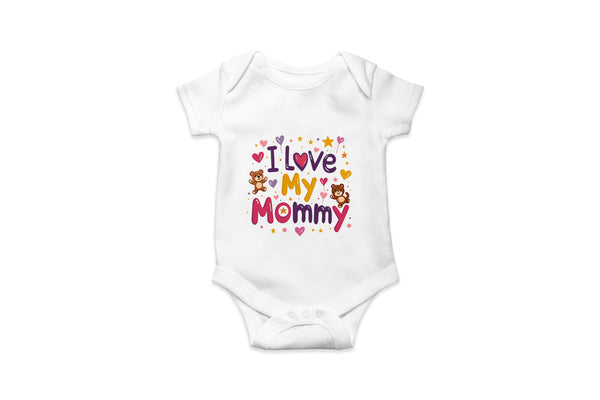 "I love my mommy" Baby Romper