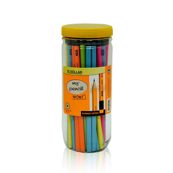 Dollar My Pencil 48Pcs Jar
