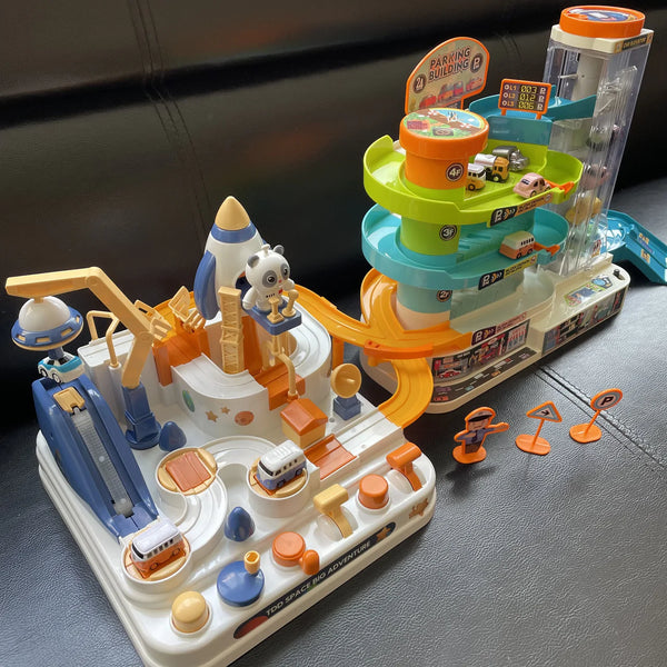 Urban Building Rail Track Car