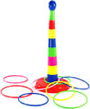 Wooden Throwing Circle Game Clown Ferrule