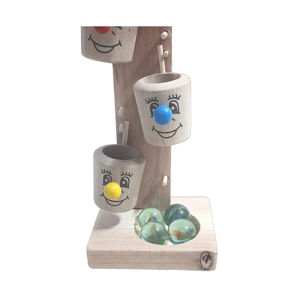 Wooden Marble Slider Toy