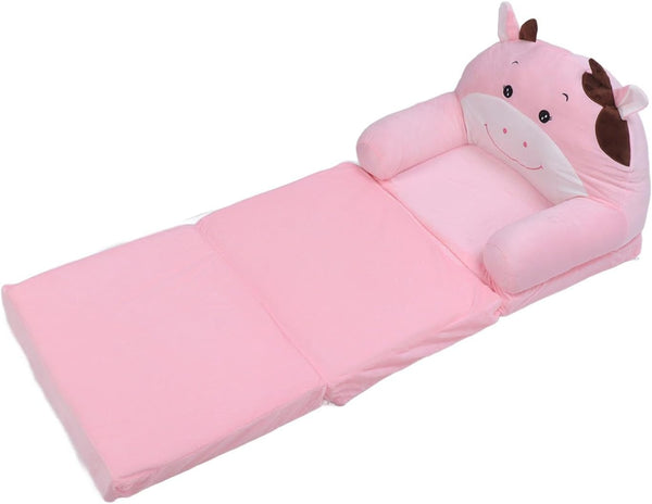 Cute Pink Bee Sofa cum Bed Seat For Kids