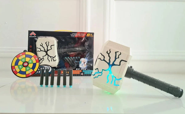 THOR’S HAMMER BLASTER SHOTS WITH SOFT BULLET