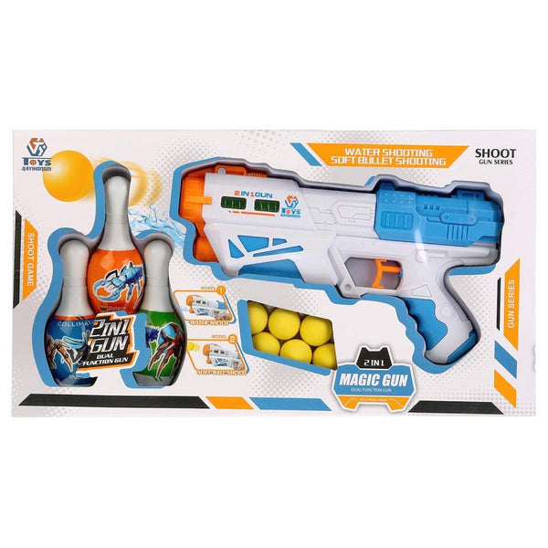 Ball & Water Shooting Gun For Kids