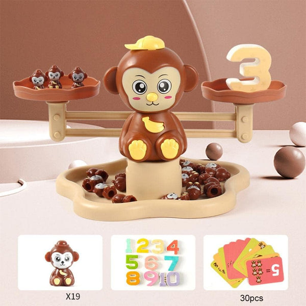 Monkey Balance Scales Math Games