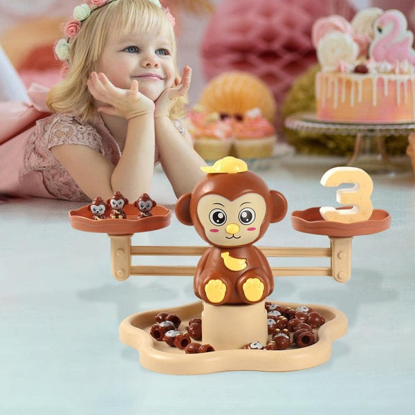 Monkey Balance Scales Math Games