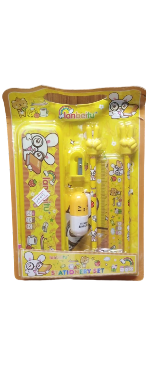 Kids school stationary combo pack 5 in 1