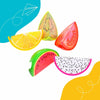 Fruit Shape 12 Pcs Sharpener Set