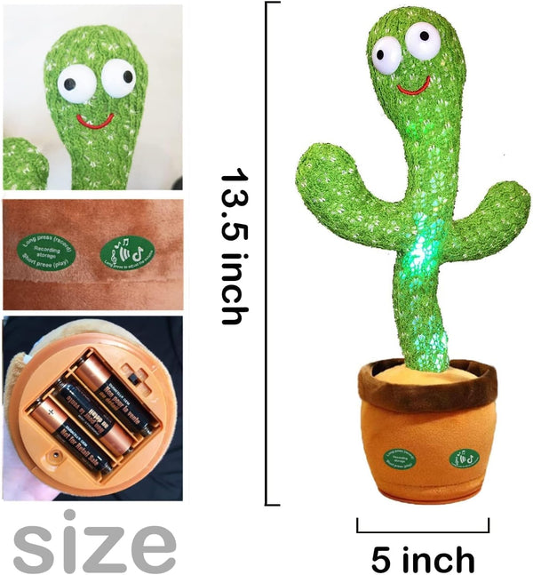 Cute Dancing and Talking Cactus Toy