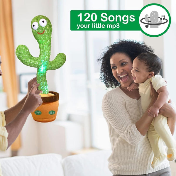 Cute Dancing and Talking Cactus Toy