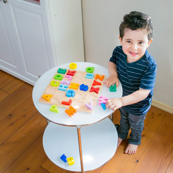 Wooden Fun & Learn Puzzle (Alphabet & Numbers)