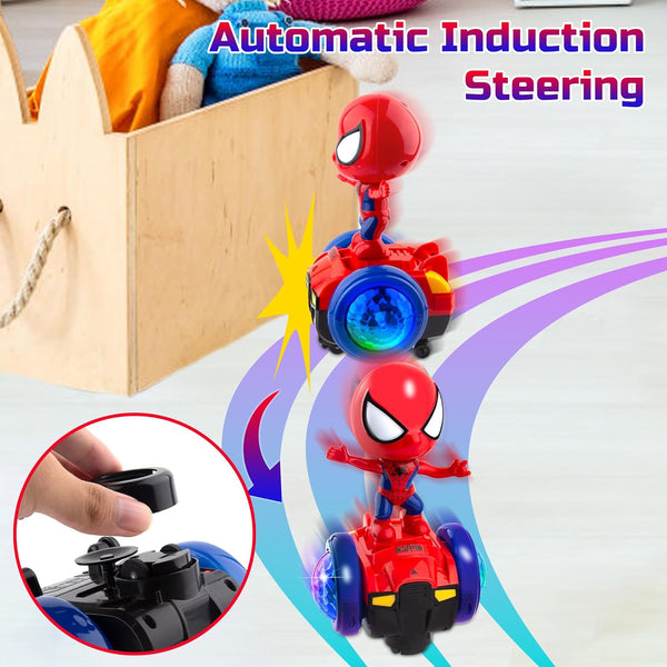 Spider Man Balancing Car