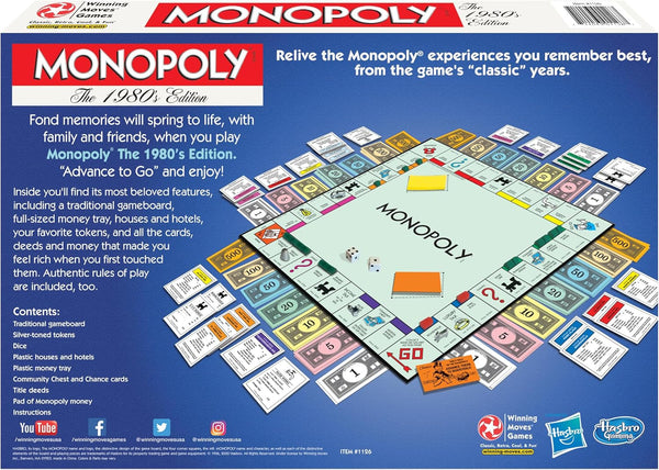 Hasbro Monopoly Classic Play Game