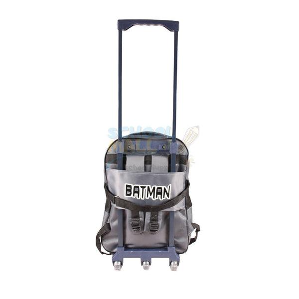 Batman Embossed Trolley School Bag 17 inch (1756)