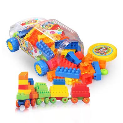 Colorful Educational Numbers With Jar Car Box
