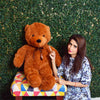 Soft And Huggable Jumbo Brown Teddy Bear 100cm - Giant Teddy Bear