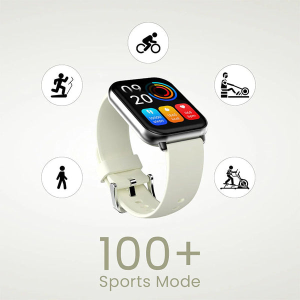 Future Zone2 by HiFuture Smart Watch with Bluetooth Calling – Grey