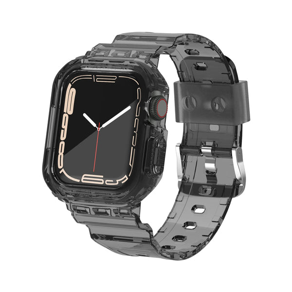 Rugged Protective Case with Strap for Apple Watch Series 1-6 & SE 42/44mm