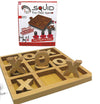 Wooden Squid Tic Tac Game