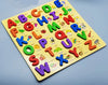 Wooden Learning Puzzle Alphabet & Characters Board With Words