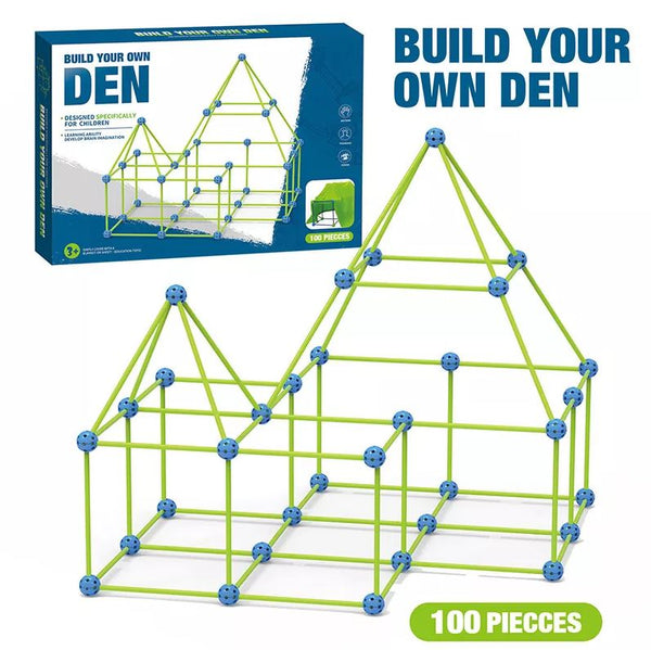 DIY Building Blocks Glowing In The Dark Educational Kids Toys – 100 Pieces