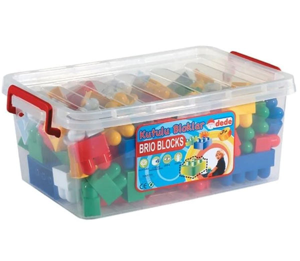 DeDe Multicolor Blocks Set Box – (58 Pieces)