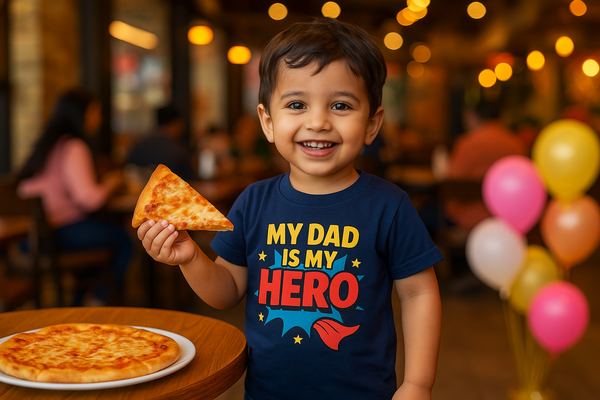 My Dad is My Hero Kids T-Shirt