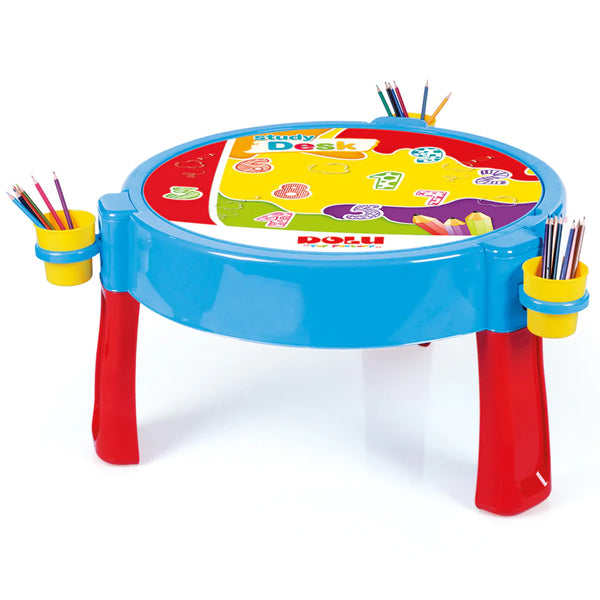 DOLU- Bright Activity Table with 100 JumBlocks