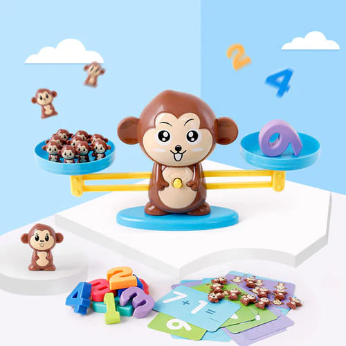 Monkey Balance Scales Math Games