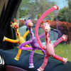 Giraffe pop Tube with Light Set of 2