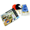 Portable Table Tennis Racket With Reusable Net Ping-Pong Ball Set