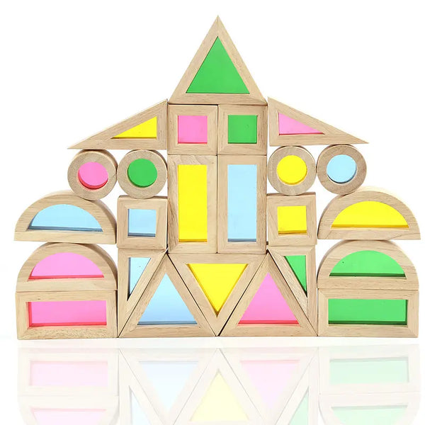 Creative Acrylic RainbowBuilding Blocks