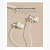 Stylish Simple Metal In-ear Wired Earbuds TC-02