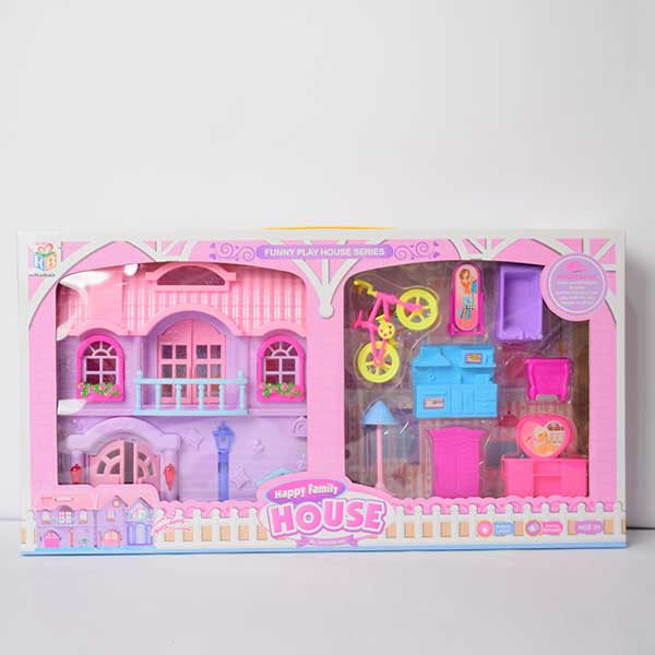 DIY Villa My Dream Paradise House With Little Bicycle & Music | Best Gift For Girls