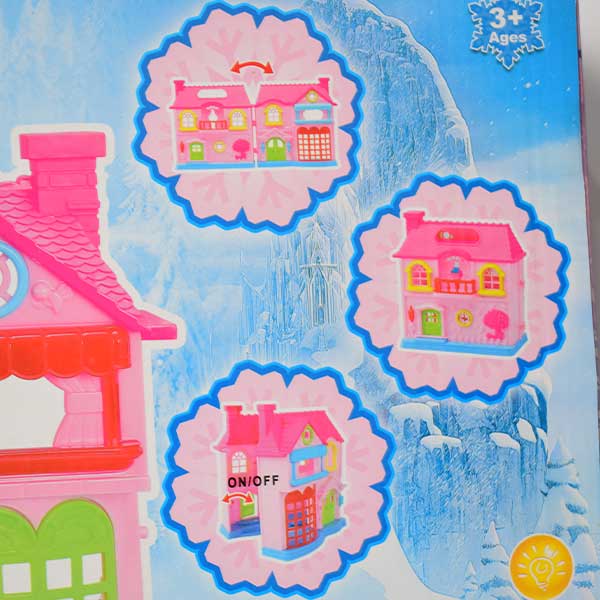 Ice World Villa Light and Music Play House | FROZEN HOUSE