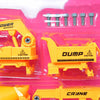 Crane Truck Toy For Kids With a Rolling Tank Is a Powerful Toy