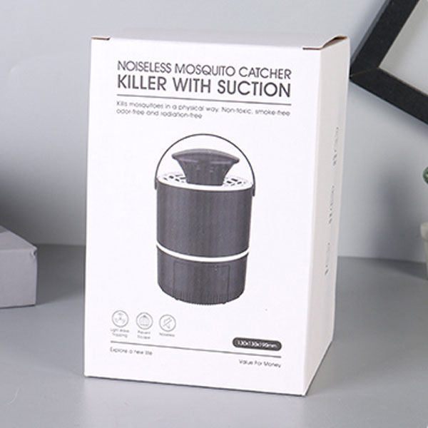 Noiseless mosquito catcher killer with suction ZY-04 (White)