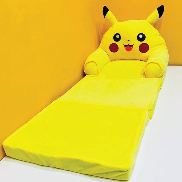 Pikachu Sofa cum Bed Seat For Kids